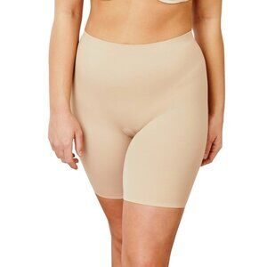 MAIDENFORM Womens Large Nude Shaper Thigh Slimmer Shorts Bottoms NEW
